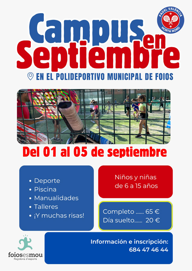 Campus de septiembre 2025